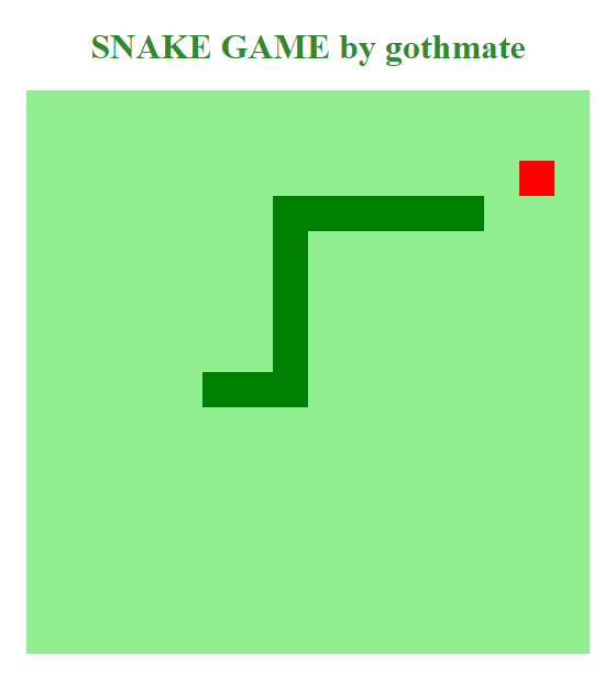 snake game